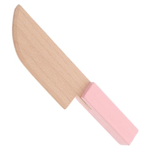 PHENOFICE nachgemachtes Messer kinderküche Kitchen Children Kitchen spielzeugküche zubehör Toy Knife kinderspielzeug dartscheibe Kinderschneiderspielzeug Küchenschneider aus Holz von PHENOFICE