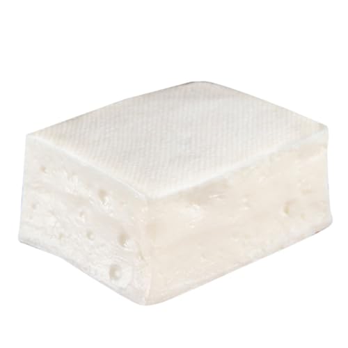 Simulierter Tofublock Bäckerei Foto Requisiten Kuchendekoration künstlicher Tofu Simulation Tofu-Schmuck wohnaccessoires hochstihl Tofu-Modell gefälschte Tofu-Verzierung PVC Weiß PHENOFICE von PHENOFICE