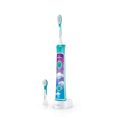 Philips Sonicare Elektrische Schallzahnbürste HX6322/04 For Kids blau von PHILIPS sonicare