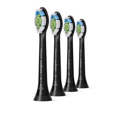 Philips Sonicare Standard- Bürstenköpfe HX6064/11 für Schallzahnbürste in schwarz von PHILIPS sonicare