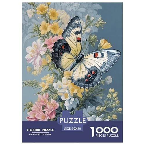 Schmetterling 1000 Teile Puzzle Für Die Ganze Familie interessant Impossible Puzzle Geschicklichkeitsspiel Weihnachtspuzzle 70x50cm/1000pcs Schmetterling 1000 Teile Puzzle Für Die Ganze Familie interessant Impossible Puzzle Geschicklichkeitsspiel Weihnachtspuzzle 70x50cm/1000pcs von PHQAZWSXE