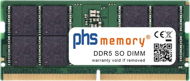 PHS-memory RAM passend für Asus ExpertBook B1503CVA-S71348X, RAM Modellspezifisch von PHS-memory