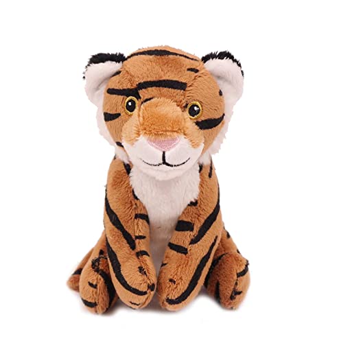 PIA Plüschtier Tiger 13cm, Stofftiere Kuscheltiere Raubkatzen Softplüsch von PIA