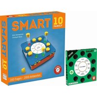 PIATNIK 9001890718892 Smart 10 Family + Nature-Zusatzfragen-Set gratis von PIATNIK