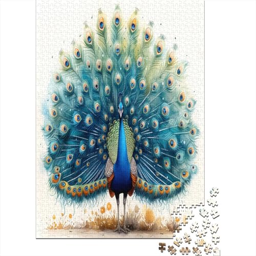 PeaSchwanz 1000 Teile Puzzle, Puzzles Für Erwachsene, 1000 Teile Puzzlespiel Für Jugendliche & Erwachsene Puzzlespiel Puzzel 1000pcs (75x50cm) von PIBNEOOEB