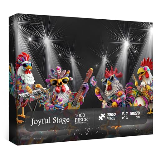 Joyful Stage Puzzles für Erwachsene 1000 Teile von PICKFORU