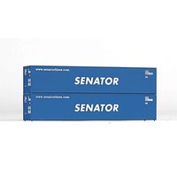 PIKO 56240 H0 Container 2er-Set 40' Senator von PIKO