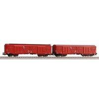 PIKO 58232 H0 2er Set Großraumgüterwagen 401Ka Gags-t + 401Ka Gas, PKP, Ep. V von PIKO