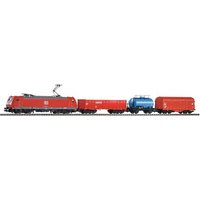 PIKO 59004 H0 SmartControl light Start-Set Güterzug BR 185 mit 3 Wagen, DB AG, Ep. VI von PIKO