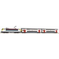 PIKO 59108 H0 PIKO SmartControl WLAN Set Doppelstock-Personenzug mit Bettungsgleis, SNCB, Ep. VI von PIKO