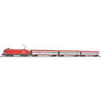 PIKO 97947 H0 Start-Set Personenzug Taurus ÖBB + 3 IC Personenwagen mit Bettung, ÖBB, Ep. V von PIKO