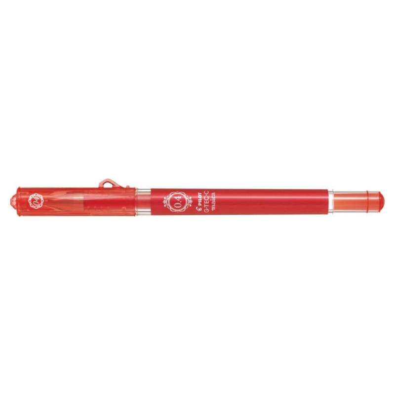 PILOT Gelschreiber in verschiedenen Farben & Stärken, PILOT Modell G-Tec-C Maica, Strichstärke 0,2 mm, Farbe rot PILOT Gelschreiber in verschiedenen Farben & Stärken, PILOT Modell G-Tec-C Maica, Strichstärke 0,2 mm, Farbe rot von PILOT