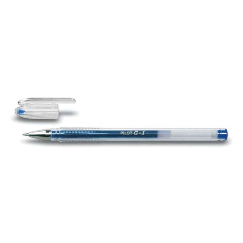 PILOT Gelschreiber in verschiedenen Farben & Stärken, PILOT Modell G1-7, Strichstärke 0,4 mm, Farbe blau PILOT Gelschreiber in verschiedenen Farben & Stärken, PILOT Modell G1-7, Strichstärke 0,4 mm, Farbe blau von PILOT