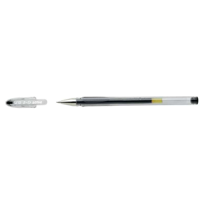 PILOT Gelschreiber in verschiedenen Farben & Stärken, PILOT Modell G1-7, Strichstärke 0,4 mm, Farbe schwarz PILOT Gelschreiber in verschiedenen Farben & Stärken, PILOT Modell G1-7, Strichstärke 0,4 mm, Farbe schwarz von PILOT