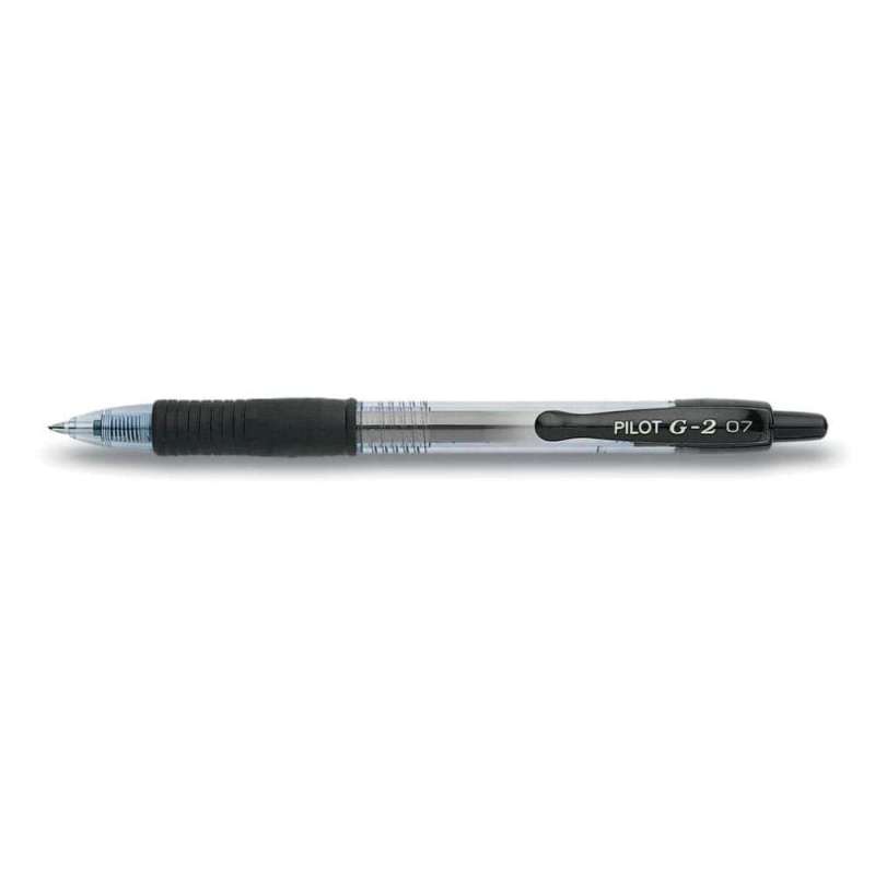 PILOT Gelschreiber in verschiedenen Farben & Stärken, PILOT Modell G2-7, Strichstärke 0,4 mm, Farbe schwarz PILOT Gelschreiber in verschiedenen Farben & Stärken, PILOT Modell G2-7, Strichstärke 0,4 mm, Farbe schwarz von PILOT