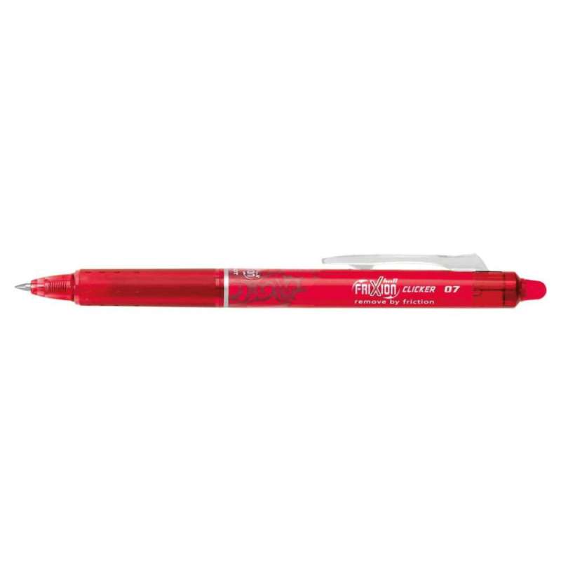 PILOT Tintenroller FriXion Clicker, Sets Einzeln, Strichstärke 0,4 mm, Farbe rot PILOT Tintenroller FriXion Clicker, Sets Einzeln, Strichstärke 0,4 mm, Farbe rot von PILOT