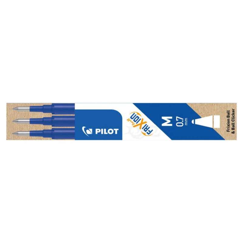 PILOT Tintenrollermine FriXion Ball/Clicker, Sets 3er Set, Farbe blau PILOT Tintenrollermine FriXion Ball/Clicker, Sets 3er Set, Farbe blau von PILOT