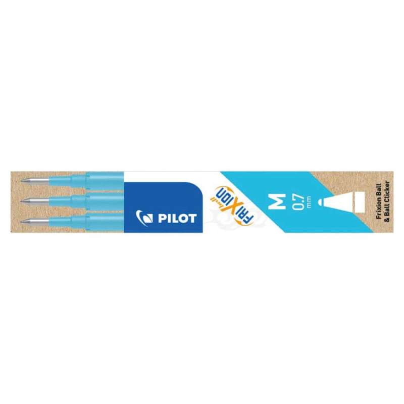 PILOT Tintenrollermine FriXion Ball/Clicker, Sets 3er Set, Farbe hellblau PILOT Tintenrollermine FriXion Ball/Clicker, Sets 3er Set, Farbe hellblau von PILOT