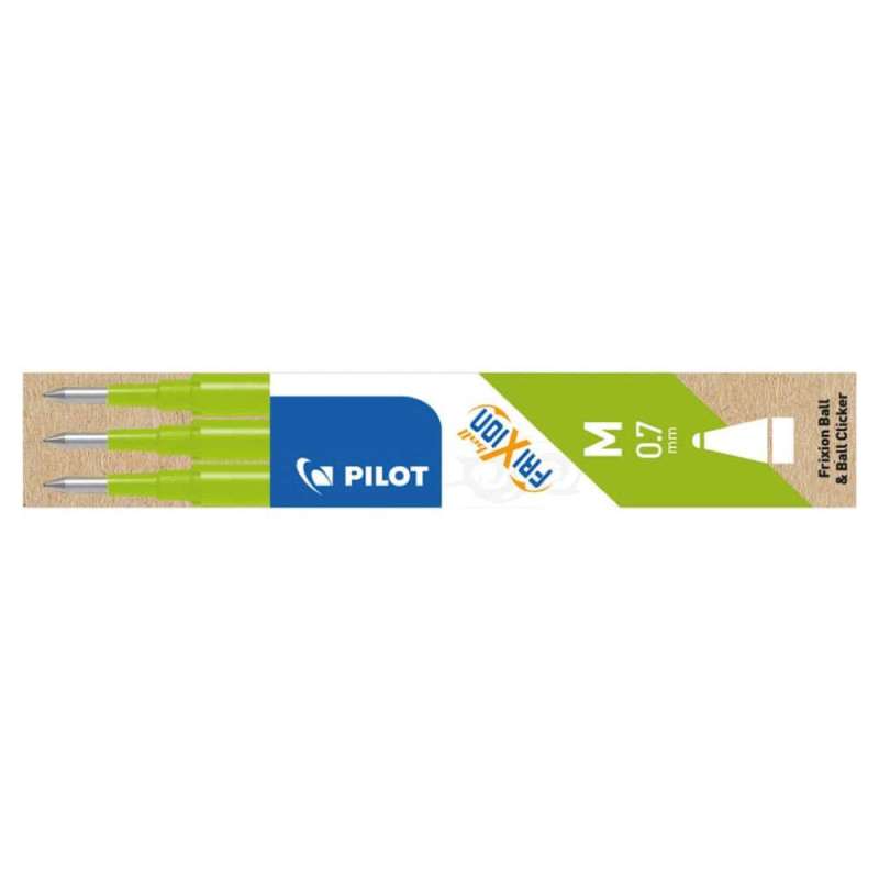 PILOT Tintenrollermine FriXion Ball/Clicker, Sets 3er Set, Farbe hellgrün PILOT Tintenrollermine FriXion Ball/Clicker, Sets 3er Set, Farbe hellgrün von PILOT