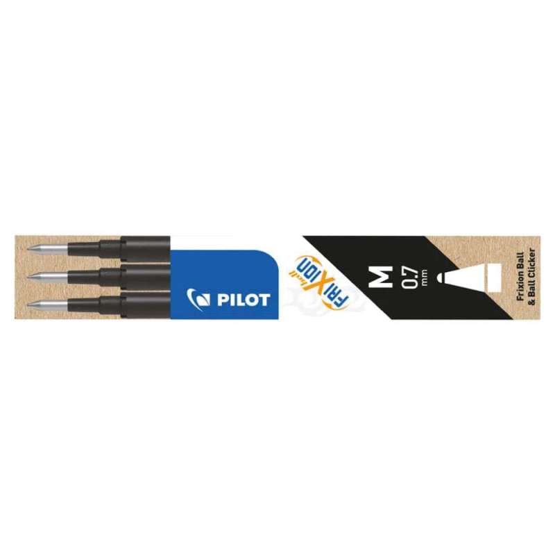 PILOT Tintenrollermine FriXion Ball/Clicker, Sets 3er Set, Farbe schwarz PILOT Tintenrollermine FriXion Ball/Clicker, Sets 3er Set, Farbe schwarz von PILOT