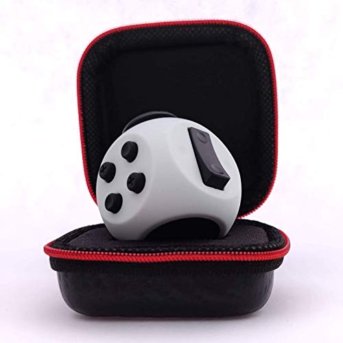 PILPOC theFube Fidget Toy - Premium Qualität Fidget Toys, Fidget Cube mit exklusiver Schutzhülle, Anti Stress Spielzeug, ADHS Spielzeug, Antistress Spielzeug, Fidget Würfel [Grau] von PILPOC