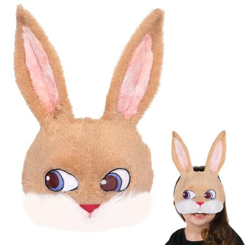 PILUZEAT Ostern Hasen Maske für Erwachsene Damen Herren,Kaninchen Maske,Ostern deko Maske,Ostern kostüm Maske für Erwachsene Halloween Karneval Maskerade Cosplay Geschenk von PILUZEAT