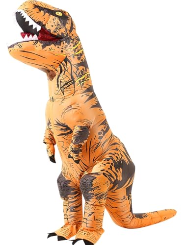 Dino-Kostüm, Dinosaurier-Kostüm für Erwachsene, Trex-Kostüm für Halloween, Cosplay, Party, Weihnachten für Erwachsene von PINNKL