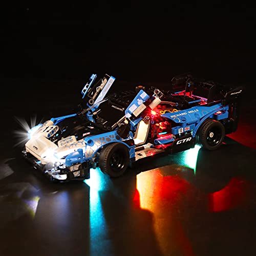 PIPART LED Licht-Set für Lego 42123 McLaren Senna GTR, Nur Licht-Set, ohne Legomodell enthalten - Einfache Installation. von PIPART
