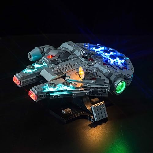 PIPART LED Licht-Set für 75375 Millennium Falcon, Nur Licht-Set, ohne Modell enthalten - Einfache Installation (Standard) von PIPART