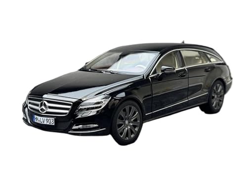 Druckgussfahrzeuge Motorfahrzeuge 1:18 Automodell Aus Druckguss-Zinklegierung, Geeignet for Die Sammlung for Mercedes-Benz CLS-KLASSE Shooting Brake 2011 Fertiges Modellauto(Black) von PIPJLCGE