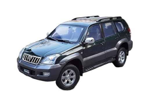 Druckgussfahrzeuge Motorfahrzeuge 1:18 Druckguss-Zinklegierungs-Autosimulationsmaßstab-Automodell-Souvenirsammlung for Toyota Prado GX 2008 Fertiges Modellauto(Black) von PIPJLCGE