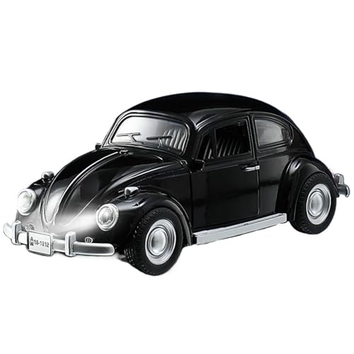 Druckgussfahrzeuge Motorfahrzeuge 1:18 Käfer-Automodell Aus Zinkdruckguss Im Maßstab 1955, Geeignet for Sammeln Und Ausstellen Fertiges Modellauto(Black) von PIPJLCGE