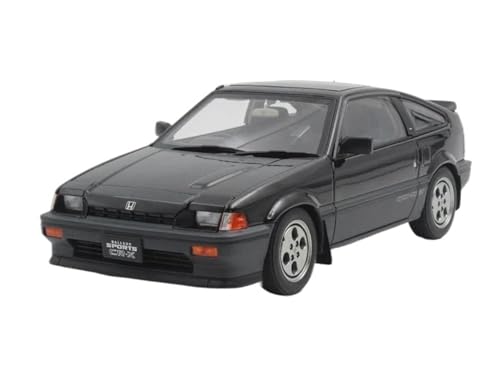 Druckgussfahrzeuge Motorfahrzeuge 1:18 Miniatur-Druckguss-Zinklegierungs-Simulationsauto-Modellsammlung for CRX CR-X SI Ballade Sport JDM Fertiges Modellauto(Black) von PIPJLCGE