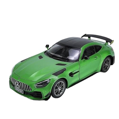 Druckgussfahrzeuge Motorfahrzeuge 1:18 Simulationsautomodell Aus Zinkdruckguss, Geeignet for Sammlung Und Ausstellung for Mercedes Benz AMG GTR Fertiges Modellauto(Green) von PIPJLCGE