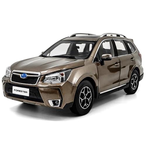 Druckgussfahrzeuge Motorfahrzeuge 1:18 Simulationsautomodell Aus Zinkdruckgusslegierung, Geeignet for Die Sammlung for Subaru Forester XT 2015 Fertiges Modellauto(Gold) von PIPJLCGE