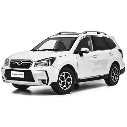 Druckgussfahrzeuge Motorfahrzeuge 1:18 Simulationsautomodell Aus Zinkdruckgusslegierung, Geeignet for Die Sammlung for Subaru Forester XT 2015 Fertiges Modellauto(White) von PIPJLCGE