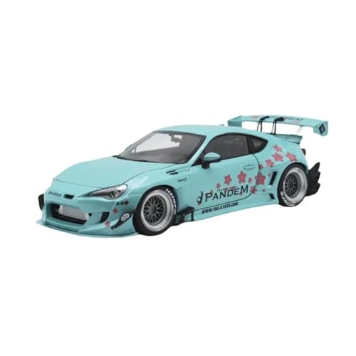 Druckgussfahrzeuge Motorfahrzeuge 1:18 Simulationsautomodell Aus Zinkdruckgusslegierung, Geeignet for Die Sammlungsanzeige for Toyota GT86 Fertiges Modellauto(Green) von PIPJLCGE