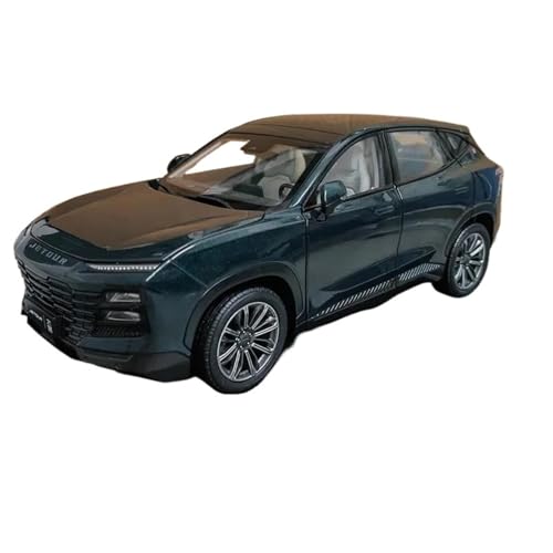 Druckgussfahrzeuge Motorfahrzeuge 1:18 Simulationsautomodell Aus Zinkdruckgusslegierung, Geeignet for Die Sammlungsausstellung for Chery Jetour SUV Fertiges Modellauto(Black) von PIPJLCGE