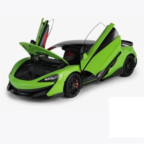 Druckgussfahrzeuge Motorfahrzeuge 1:18 Simulationsautomodell Aus Zinkdruckgusslegierung, Geeignet for Die Sammlungsausstellung for McLaren 600LT Fertiges Modellauto(Green) von PIPJLCGE