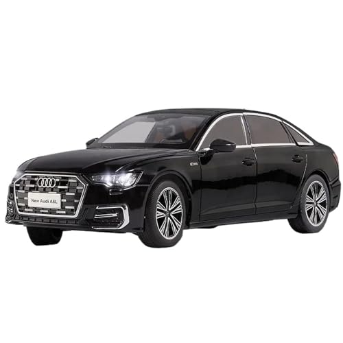 Druckgussfahrzeuge Motorfahrzeuge 1:18 Simulationsautomodell Aus Zinkdruckgusslegierung, Geeignet for Sammlung Und Ausstellung for Audi A6 L Fertiges Modellauto(Black) von PIPJLCGE