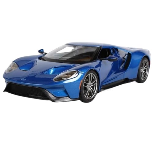 Druckgussfahrzeuge Motorfahrzeuge 1:18 Simulationsautomodell Aus Zinkdruckgusslegierung, Geeignet for Sammlung Und Ausstellung for Ford GT 2021 Fertiges Modellauto(A) von PIPJLCGE