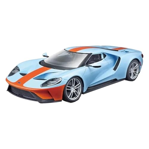 Druckgussfahrzeuge Motorfahrzeuge 1:18 Simulationsautomodell Aus Zinkdruckgusslegierung, Geeignet for Sammlung Und Ausstellung for Ford GT 2021 Fertiges Modellauto(B) von PIPJLCGE