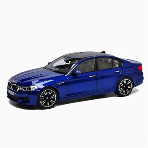 Druckgussfahrzeuge Motorfahrzeuge 1:18 Simulationsautomodell Aus Zinkdruckgusslegierung, Geeignet for Sammlungsdisplay for BMW M5 G30 Blau Fertiges Modellauto von PIPJLCGE