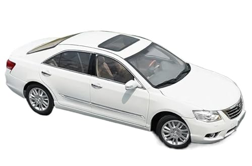 Druckgussfahrzeuge Motorfahrzeuge 1:18 Simulationsautomodell-Souvenirkollektion Aus Zinkdruckguss for GAC Toyota Camry Sechste Generation 2008 Fertiges Modellauto(White) von PIPJLCGE