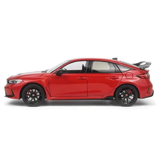 Druckgussfahrzeuge Motorfahrzeuge 1:18 Simulationsmaßstab-Automodell Aus Zinkdruckguss, Geeignet for Die Sammlung for Honda Civic JDM Fertiges Modellauto(Red) von PIPJLCGE