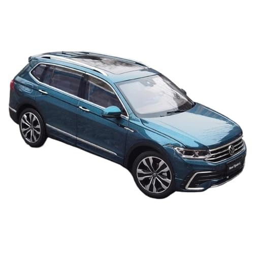 Druckgussfahrzeuge Motorfahrzeuge 1:18 Simulationsmaßstab-Automodell Aus Zinkdruckgusslegierung, Geeignet for Die Sammlung for Volkswagen Tiguan SUV Fertiges Modellauto(B) von PIPJLCGE