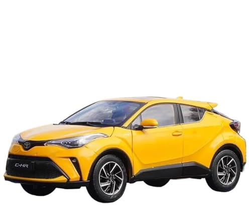 Druckgussfahrzeuge Motorfahrzeuge 1:18 Simulationsmaßstab-Automodell Aus Zinkdruckgusslegierung, Geeignet for Die Sammlungsanzeige for GAC Toyota C-HR Fertiges Modellauto(Orange) von PIPJLCGE