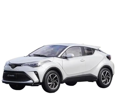 PIPJLCGE Druckgussfahrzeuge Motorfahrzeuge 1:18 Simulationsmaßstab-Automodell Aus Zinkdruckgusslegierung, Geeignet for Die Sammlungsanzeige for GAC Toyota C-HR Fertiges Modellauto(White) von PIPJLCGE