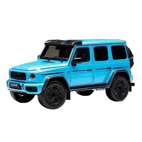 Druckgussfahrzeuge Motorfahrzeuge 1:18 Simulierte Automodelldekorationen Aus Zinkdruckguss, Geeignet for Die Souvenirsammlung. for G63 4 X4 Fertiges Modellauto(Blue) von PIPJLCGE