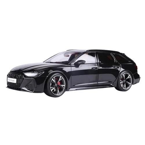 Druckgussfahrzeuge Motorfahrzeuge 1:18 for Audi RS6 C8 Miniatur-Automodell Aus Druckguss-Zinklegierung, Geeignet for Sammlung Und Ausstellung Fertiges Modellauto(Black) von PIPJLCGE